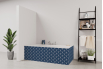 Tablier de bain : Rosace art déco