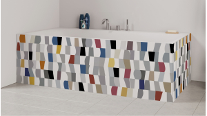 Tablier de bain : Superposition