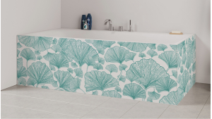 Tablier de bain : Végétal 2