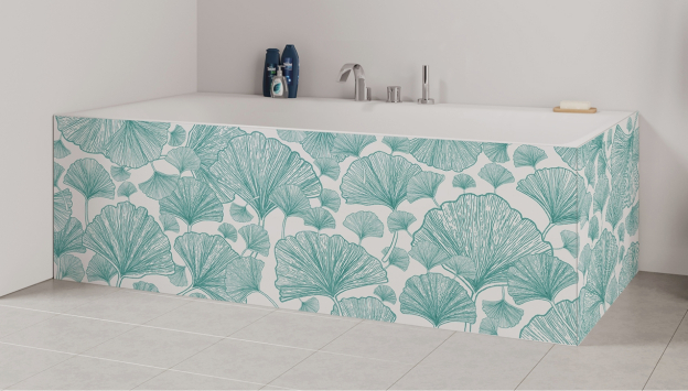 Tablier de bain : Végétal 2