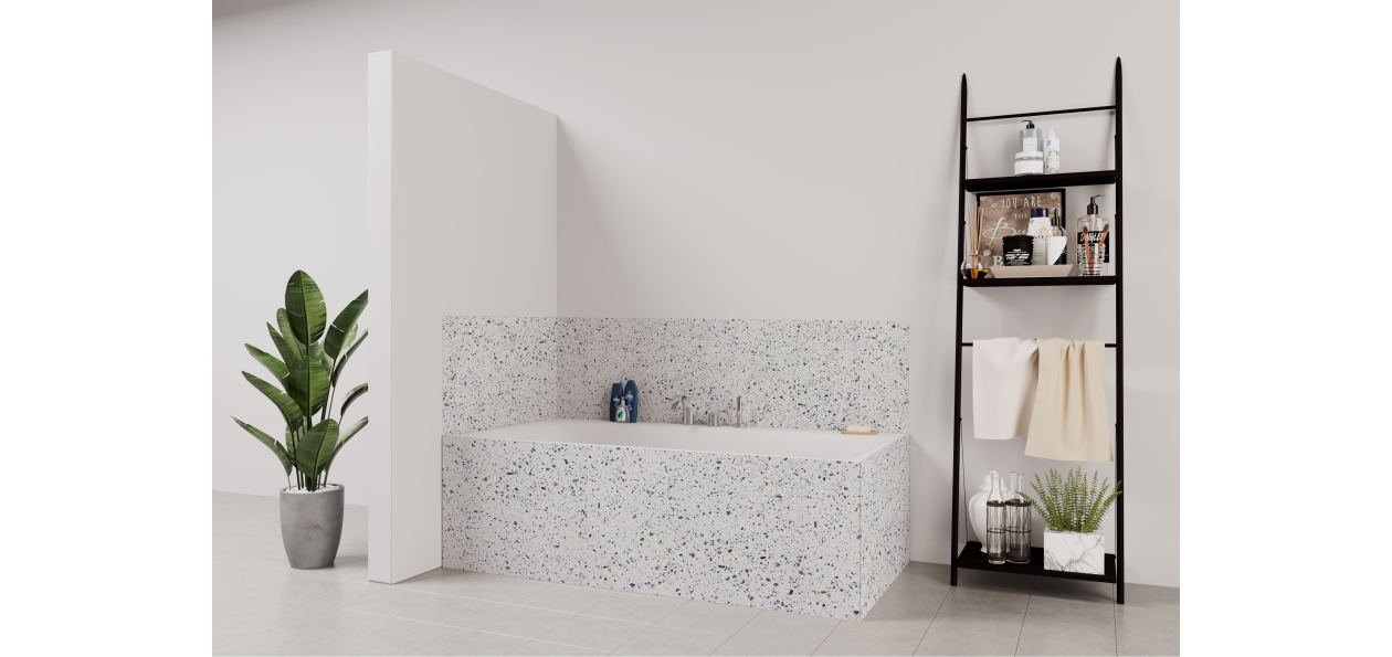 Tablier de bain : Terrazo 2