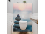 Panneau de WC : Galets zen 2