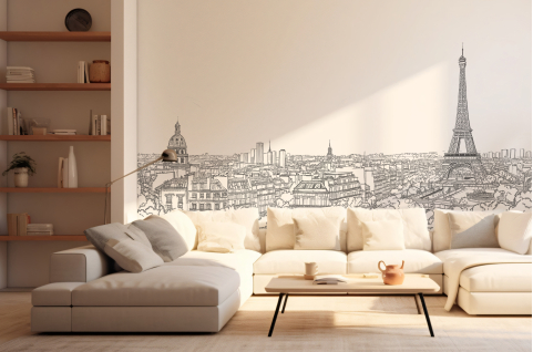 Papier peint : Dessin Paris 3