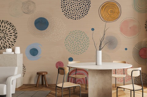 Papier peint : Bois et...