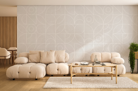 Papier peint : Cercles et...