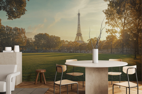 Papier peint : Champ de...
