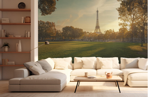 Papier peint : Champ de...