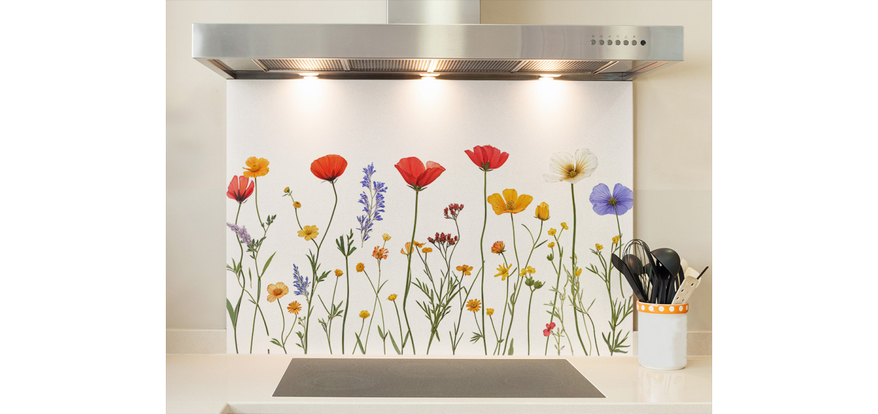 Fond de hotte : Fleurs des...
