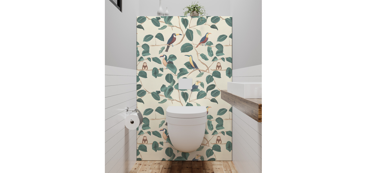Panneau de WC :...