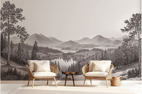 Papier peint : Paysage,...