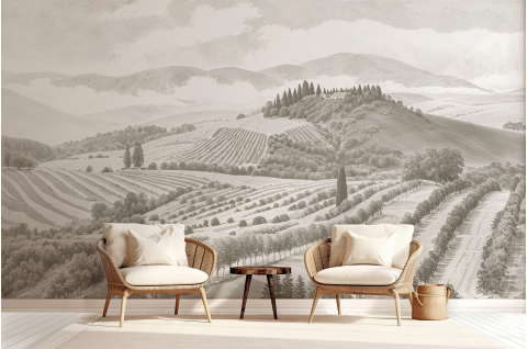 Papier peint : Paysage de...