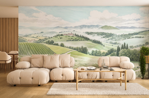 Papier peint : Paysage de...