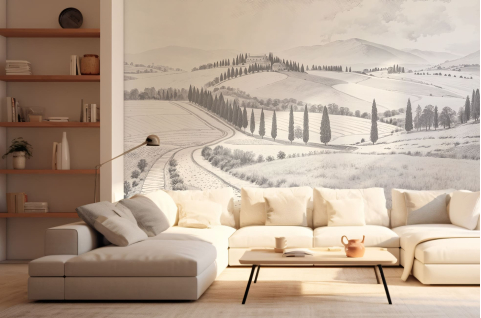 Papier peint : Paysage de...