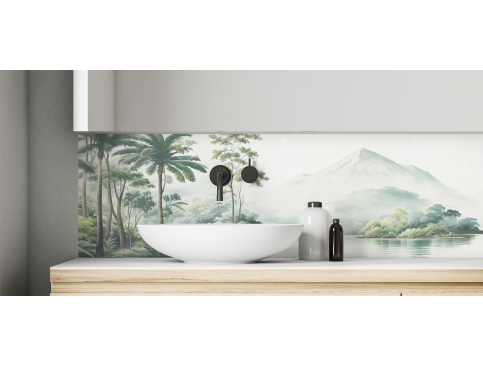 Crédence salle de bain :...