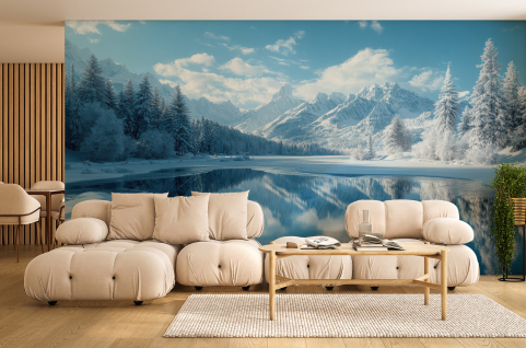 Papier peint : Lac et...