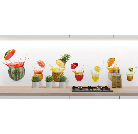 Crédence : Fruits...