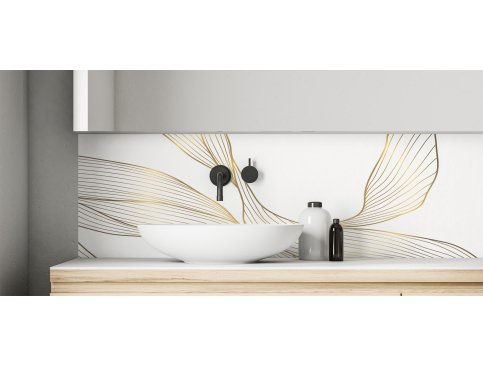Crédence salle de bain :...
