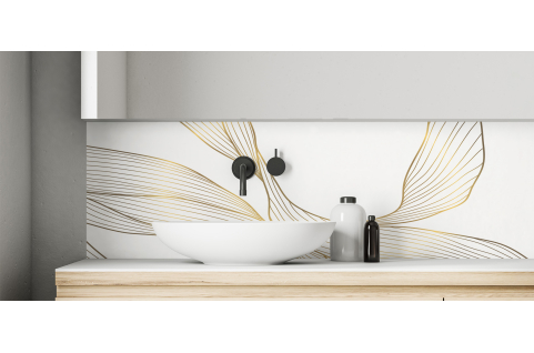 Crédence salle de bain :...