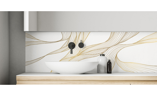 Crédence salle de bain :...