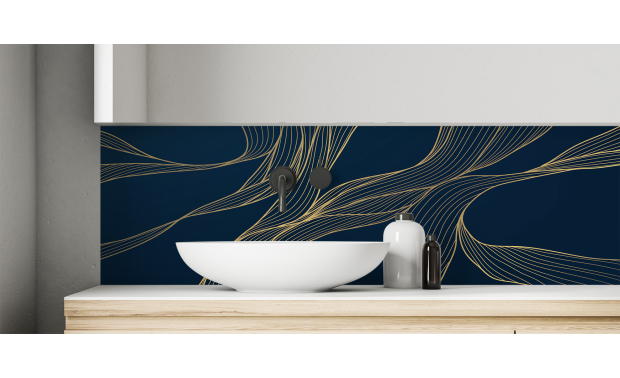 Crédence salle de bain :...