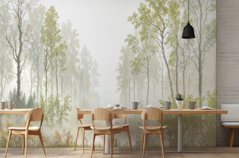 Papier peint : Forêt et...