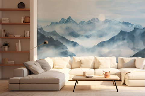 Papier peint : Montagnes,...
