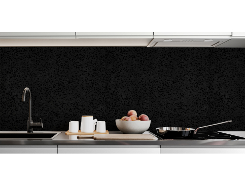 Terrazo noir profond