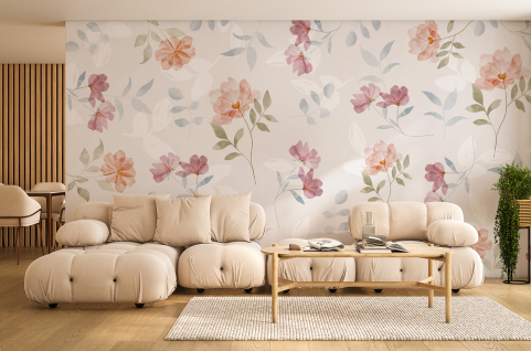 Papier peint : Fleurs...