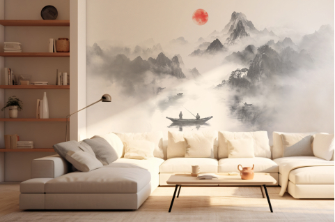 Papier peint : Paysage Zen 3