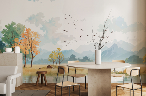 Papier peint : Paysage...