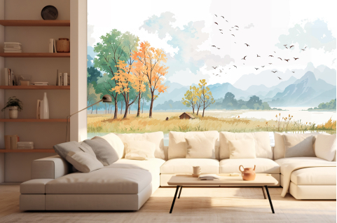 Papier peint : Paysage...