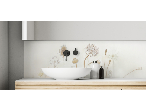 Crédence salle de bain :...