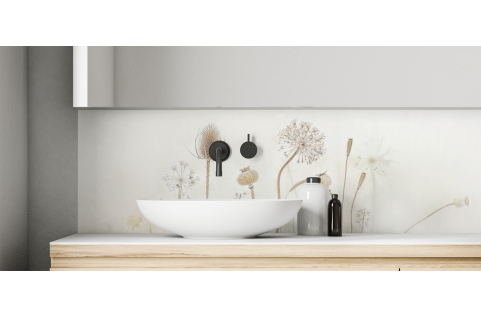 Crédence salle de bain :...