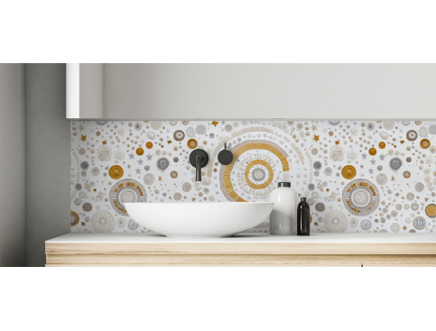 Crédence salle de bain :...