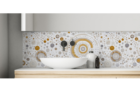 Crédence salle de bain :...