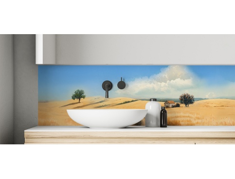 Crédence salle de bain :...
