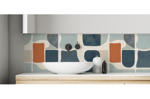 Crédence salle de bain :...
