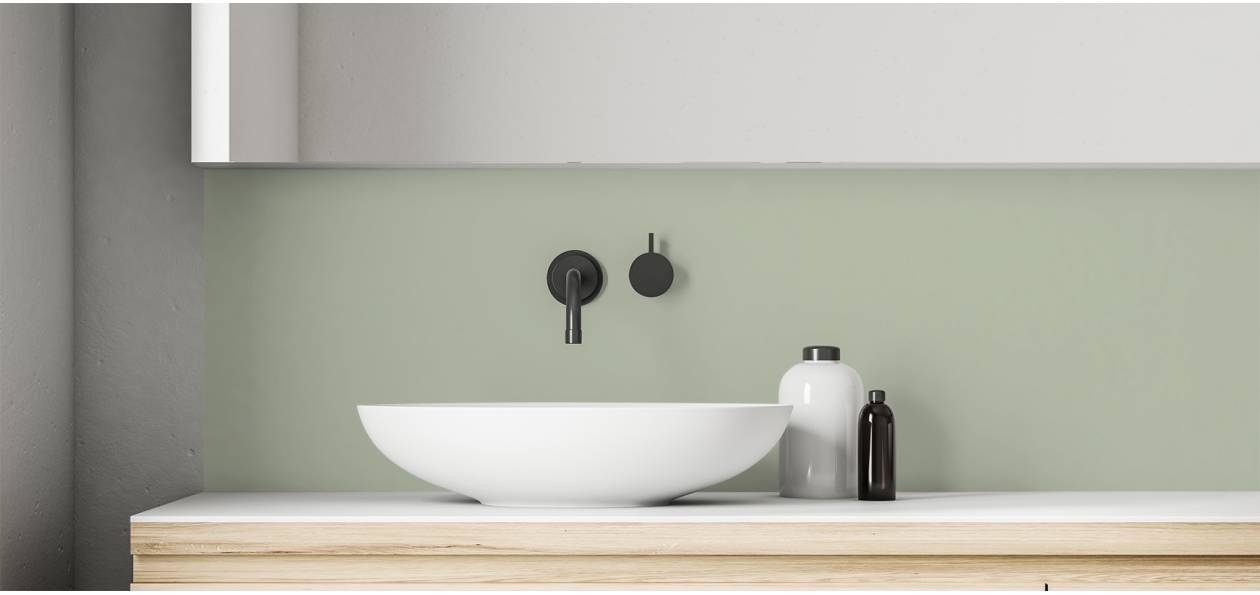 Crédence salle de bain :...
