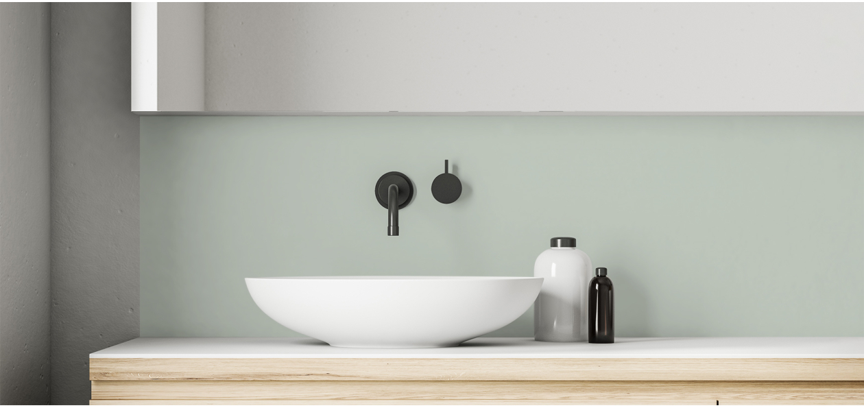Crédence salle de bain :...