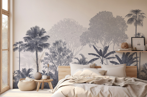 Papier peint : Jardin exotique
