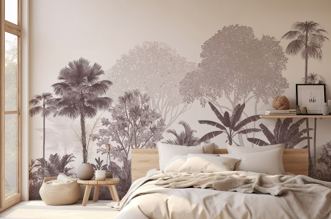 Papier peint : Jardin exotique