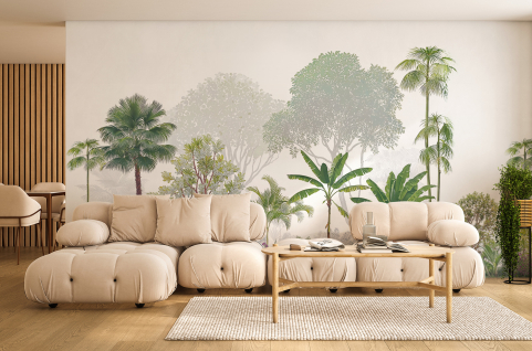 Papier peint : Jardin exotique