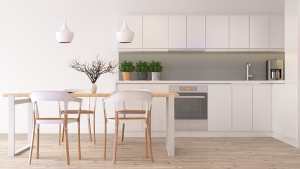 Crédence Aluminium blanc RAL 9006