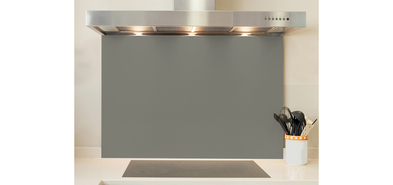 Crédence Gris béton RAL 7023