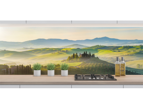Toscane au matin