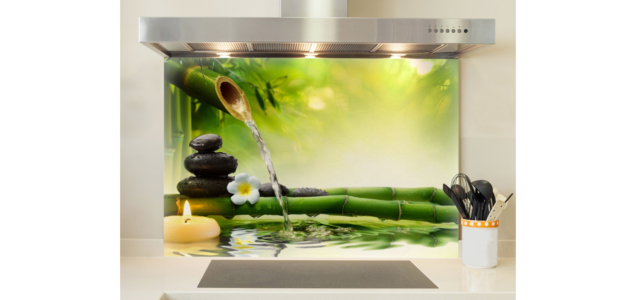 Bougie et fleur Zen