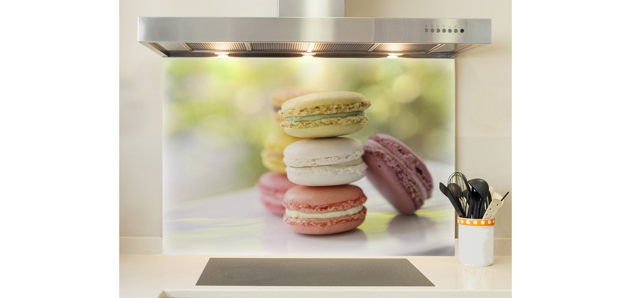 Macarons colorés 