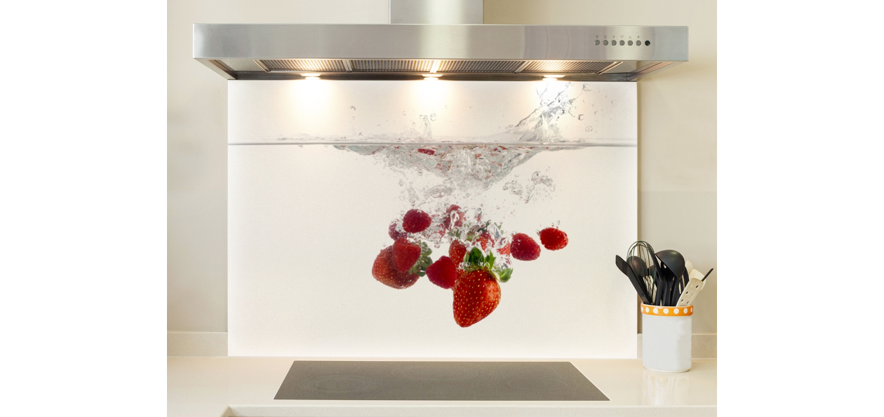 Splash fraises