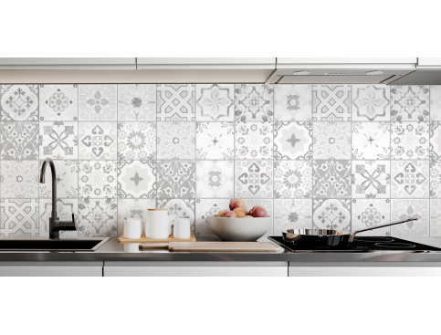 Carreaux ciment antique gris