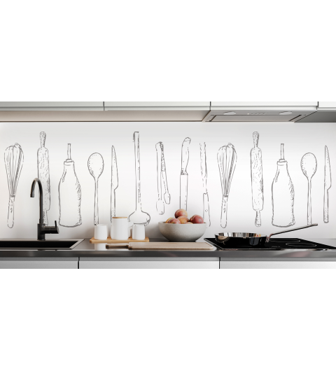 Ustensiles de cuisine clairs